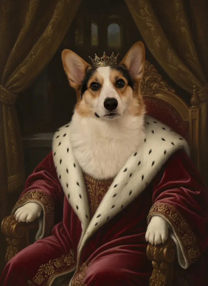 AI Pet Portraits sample made with Nano Banana